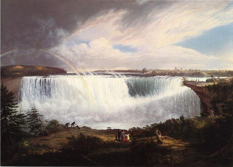 Alvan Fisher The Great Horseshoe Fall, Niagara Germany oil painting art